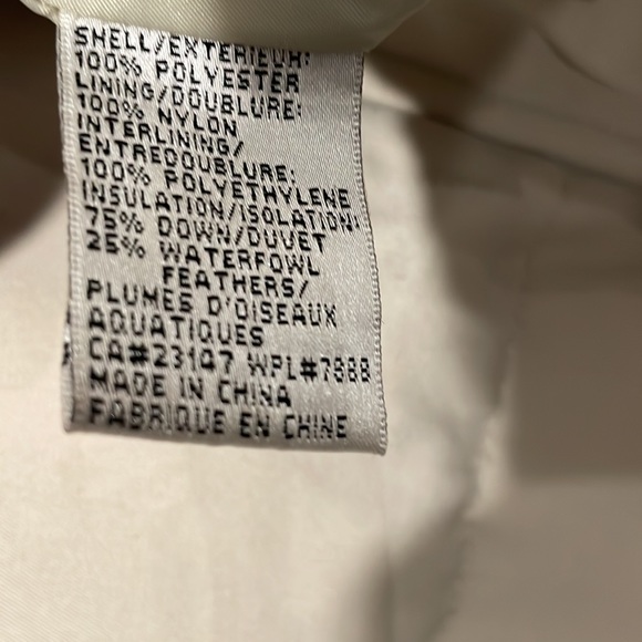 Talbots puffer jacket coat Large.     3 - Picture 6 of 7